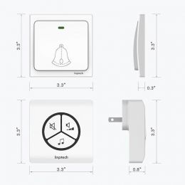 Беспроводной дверной звонок Xiaomi Linptech Wireless Doorbell G1