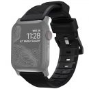 Ремешок Nomad Rugged Strap V.2 для Apple Watch 38/40мм Чёрный с чёрной фурнитурой