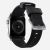Ремешок Nomad Rugged Strap V.2 для Apple Watch 38/40мм Чёрный с серебряной фурнитурой