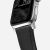 Ремешок Nomad Rugged Strap V.2 для Apple Watch 38/40мм Чёрный с серебряной фурнитурой