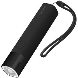 Фонарик - внешний аккумулятор Xiaomi SOLOVE X3s 3000mah Чёрный