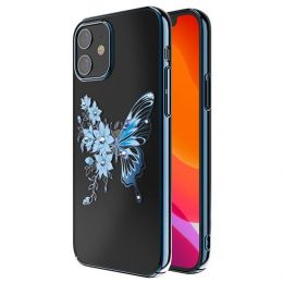 Чехол Kingxbar Butterfly для iPhone 12 mini Синий