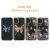 Чехол Kingxbar Butterfly для iPhone 12/12 Pro Синий