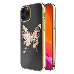 Чехол Kingxbar Butterfly для iPhone 12/12 Pro Золотой