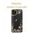 Чехол Kingxbar Flora для iPhone 12/12 Pro Золотой