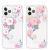 Чехол Kingxbar Apricot для iPhone 12 Pro Max Розовый