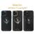 Чехол Kingxbar Wish для iPhone 12 Pro Max Синий