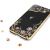 Чехол Kingxbar Flora для iPhone 12 Pro Max Золотой
