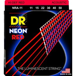 Струны для акустической гитары DR NRA-11