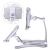 Универсальный держатель Rock Universal Adjustable Desktop Holders Phone/Tablet Stands Серебро