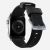 Ремешок Nomad Rugged Strap V.2 для Apple Watch 42/44 mm Черный с серебряной фурнитурой