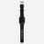 Ремешок Nomad Rugged Strap V.2 для Apple Watch 42/44 mm Черный с серебряной фурнитурой