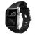 Ремешок Nomad Rugged Strap V.2 для Apple Watch 42/44 mm Черный с серебряной фурнитурой
