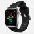 Ремешок Nomad Rugged Strap V.2 для Apple Watch 42/44 mm Черный с серебряной фурнитурой