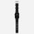 Ремешок Nomad Rugged Strap V.2 для Apple Watch 42/44 mm Черный с серебряной фурнитурой