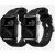 Ремешок Nomad Rugged Strap V.2 для Apple Watch 42/44 mm Черный с серебряной фурнитурой