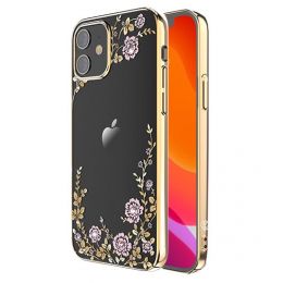 Чехол Kingxbar Flora для iPhone 12 mini Золотой