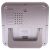 Часы настенные Bresser MyTime Meteotime LCD, серебристые
