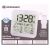 Часы настенные Bresser MyTime Meteotime LCD, серебристые