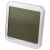Часы настенные Bresser MyTime Meteotime LCD, серебристые