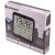 Часы настенные Bresser MyTime Meteotime LCD, черные