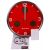 Часы настенные Bresser MyTime io NX Thermo/Hygro, 30 см, красные