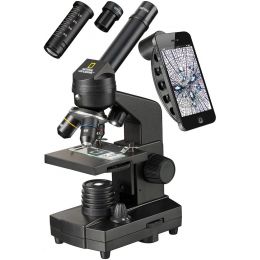 Микроскоп Bresser National Geographic 40–1280x с адаптером для смартфона