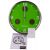 Часы настенные Bresser MyTime io NX Thermo/Hygro, 30 см, зеленые