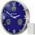 Часы настенные Bresser MyTime io NX Thermo/Hygro, 30 см, синие