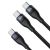 Кабель Baseus Flash One-for-two Type-C - C+C 100W 1.5м Зелёный