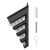 Осветитель на солнечной батарее Baseus Energy Collection Wall Lamp (2шт) Черный
