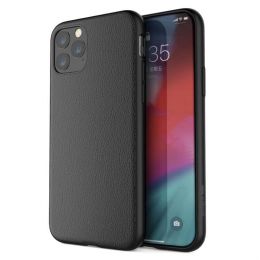 Чехол X-Doria Dash Air для iPhone 11 Pro Max Чёрная кожа