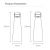 Термос Xiaomi KKF Smart Vacuum Bottle с OLED-дисплеем 475мл Жёлтый