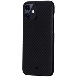 Чехол Pitaka MagEz для iPhone 12 Черный карбон