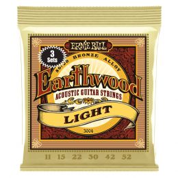 Струны для акустической гитары Ernie Ball P03004