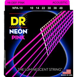Струны для акустической гитары DR NPA-10