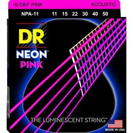 Струны для акустической гитары DR NPA-11