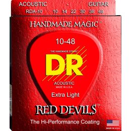 Струны для акустической гитары DR RDA-10