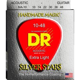 Струны для акустической гитары DR SIA-10