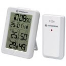 Гигрометр с часами Bresser MyClimate, белый
