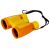 Бинокль детский Bresser Junior 3x30, желтый