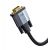 Кабель Baseus Enjoyment HD - VGA 2м Тёмный серый