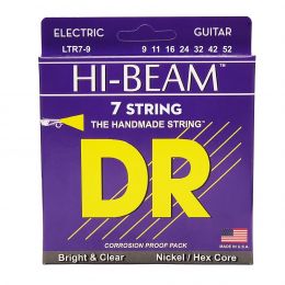 Струны для 7-струнной электрогитары DR LTR7-9