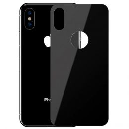 Стекло на крышку Baseus 0.3mm Full-glass Back Tempered Glass Film для iPhone Xs Черное