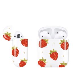 Чехол Kingxbar для Apple Airpods Strawberry