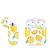 Чехол Kingxbar для Apple Airpods Lemon