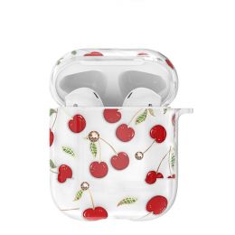 Чехол Kingxbar Fruit для Apple Airpods Cherry