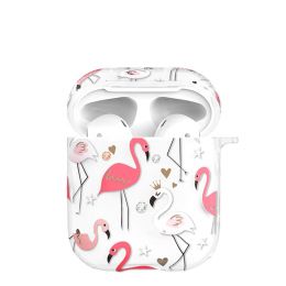 Чехол Kingxbar Flamingo для Apple Airpods Crown