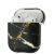 Чехол Kingxbar Marble для Apple AirPods Чёрный
