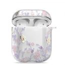 Чехол Kingxbar Flora для Apple AirPods Фиолетовый